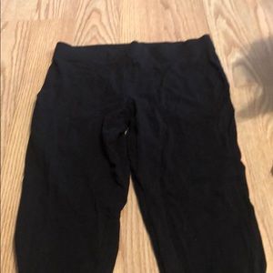 Black Cotton Leggings